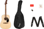 Fender California Standard Redondo Pack, Spruce Top, Black Pickguard, Natural. Fixed Price $279.99.