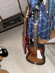 Alex Hagstrom Archtop Acoustic Guitar 1960. Fixed Price $295.00.