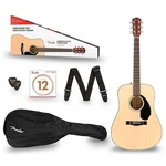 Fender CD60S Dreadnought V2 Acoustic Guitar Pack Natural. Fixed Price $249.99.