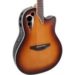 Ovation Celebrity Deluxe Acoustic Electric Guitar - Vintage Suburst Satin. Fixed Price $599.00.