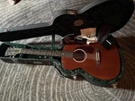 Guild Usa M20 Natural Solid Mahogany Acoustic Guitar W Fishman Pickup & Ohsc. Fixed Price $1550.00.