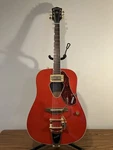 Gretsch G5034TFT Rancher Acoustic Electric Guitar - Savannah Sunset. Fixed Price $999.99.