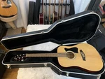 Ibanez Acoustic Guitar V50JP-NT-14-01 6 Strings With Hard Travel Case-beautiful. Fixed Price $256.50.