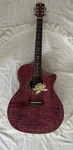 *brand New* Autographed Luna Flora Lotus Acoustic/ Electric Guitar. Fixed Price $1300.00.