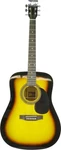 Rogue RA-090 Dreadnought Acoustic Guitar Sunburst. Fixed Price $71.25.
