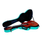 Crossrock Fiberglass Classical Guitar CASE,4/4 Full Size-tsa Lock, Mint Blue. Fixed Price $387.99.