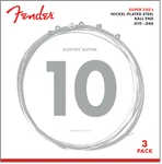 3-PACK Fender Super 250R Nps Electric Guitar Strings Set Regular 10-46 Guage. Fixed Price $16.32.