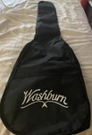 Washburn Acoustic Guitar Black Gig Bag Case Handle/strap Padded Outer Pouch. Fixed Price $26.55.