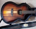 Koa Breedlove Acoustic Electric Guitar Eco Pursuit Ex Concert Series W Case. Fixed Price $1335.00.