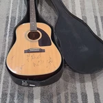 Epiphone Acoustic Guitar Signed By P.o.d. W/ Hard Case. Fixed Price $350.00.
