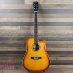 Nashville Works D10CEEB Acoustic Electric Guitar, Edgeburst Finish, W/bag. Fixed Price $249.99.