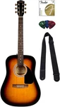 Fender FA-115 Dreadnought Acoustic Guitar Sunburst. Fixed Price $224.99.