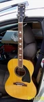 Vintage Conqueror Acoustic Guitar Same Size As Yamaha FG-75. Fixed Price $249.99.