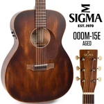 Sigma Guitars 000M-15E-AGED Electric Acoustic NO.YG1426. Fixed Price $1399.81.