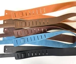 Mocha Crazy Horse Leather Guitar Strap Handmade Electric/acoustic Stitched. Fixed Price $34.99.
