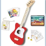 Loog Mini Acoustic Guitar For Children & Beginners - Red. Fixed Price $87.99.