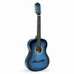 Meda Beginner Acoustic Guitar Starter Kit With Case - Blue. Fixed Price $20.00.