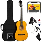 Best Choice Products Beginner All Wood Acoustic Guitar 38IN, Natural. Fixed Price $87.99.