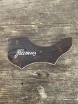 Vintage 1960 Framus Western Gaucho Parlor Acoustic Guitar Pickguard W/ Screws. Fixed Price $79.00.