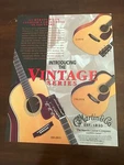 1997 Print Ad For Martin Guitars The Vintage Series HD-28VS, D-18VM, OM-28VR. Fixed Price $9.95.