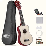Ukulele For Beginners 21 Inch Hawaiian Wood Ukelele Kit Kids Adult Student. Fixed Price $27.19.