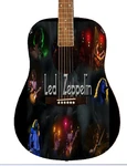 Led Zeppelin Custom Guitar. Fixed Price $329.00.