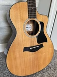 (mint) Taylor 212CE Plus Acoustic/electric Guitar With Aerocase. Fixed Price $1100.00.