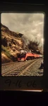 XL017 Train Engine Locomotive 35MM Slide Santa Fe 4449, Oakbrook, Or 2006. Fixed Price $8.87.