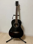 Yairi S. YM-17/BK Mini Acoustic Guitar With Hard Case Black Dreadnought. Fixed Price $502.99.