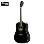 Stagg SA20D Lh-bk Full Size Dreadnought Student Acoustic Guitar Black Left Hand. Fixed Price $189.99.