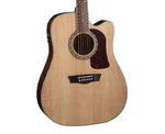 Washburn HD10SCE Heritage Series Dreadnought Cutaway A/e Guitar Natural Open Box. Fixed Price $319.99.