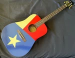 Silvertone SD-10 Acoustic Guitar Takamine With Gig Bag. Fixed Price $445.52.