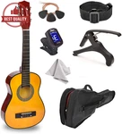 Master Play 30" Acoustic Guitar For Kids Beginners W/case & Accessories (wood). Fixed Price $68.95.