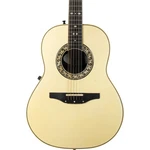 Ovation 1756 Legend 1990 12-STRING Acoustic Electric Guitar Ivory/natural Top. Fixed Price $850.00.