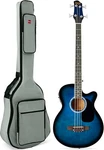 Best Choice Products SKY425 Acoustic Electric Bass Blue Guitar - Brand New. Fixed Price $150.00.