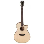 Tyma TG-10E Grand Auditorium Acoustic-electric Guitar With Pick Up Solid Sitka. Fixed Price $649.99.