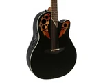 Ovation Pro Series Standard Elite 2778AX-5 A/e Guitar Black Open Box. Fixed Price $779.99.