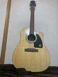 Acoustic Guitar Epiphone AJ-100CE/N Natural Sn 18052304408 With Soft Case. Fixed Price $460.00.