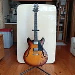 Semi Acoustic Electric Guitar Ibanez Artist Archtop Sunburst S/n H804402. Fixed Price $5220.00.