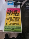 James Taylor Richie Havens Leo Kottke And More Concert Poster Rep No Framed. Fixed Price $25.00.