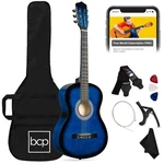 Best Choice Products Beginner Acoustic Guitar Set Case Strap Extra Strings 38IN. Fixed Price $54.99.