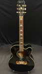Lux Epiphone EJ200CEB Acoustic Electric Guitar W/ Black Hard Case. Fixed Price $408.20.