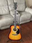 Zager Ez Play Dreadnought Acoustic Guitar Model 5001PK Sunburst. Fixed Price $525.00.