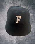 Fisher Black Capital Logo Baseball Flat Bill Hat Adj. Paul. Fixed Price $12.99.