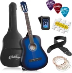 38-INCH Beginner Acoustic Guitar Package (blue), Basic Starter Kit W/gig Bag,. Fixed Price $84.68.