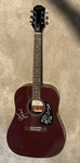 Lukas Nelson Signed Guitar Autographed Epiphone Acoustic. Fixed Price $599.00.