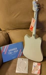 Donner Mini Acoustic 3-STRING Guitar, Mint Green W/manual ,box & Chords. Fixed Price $89.99.