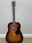 Perry Chord Buddy Adult Dreadnought Acoustic Guitar Vintage Model: PD1-VB. Fixed Price $300.00.