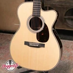 Martin Custom Shop Style 28 OM-14F Acoustic Guitar Ziricote/spruce With Hardsh. Fixed Price $5961.00.