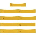 Yootones 9PCS Brass Radian Guitar Fretboard Press Caul Inserts.... Fixed Price $30.99.